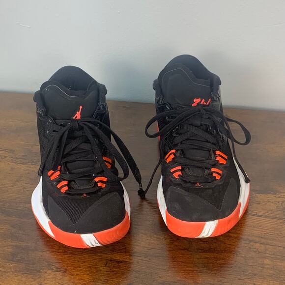 Nike Jordan Zion 1 Bloodline Black White Crimson Size 7Y - Picture 2 of 8